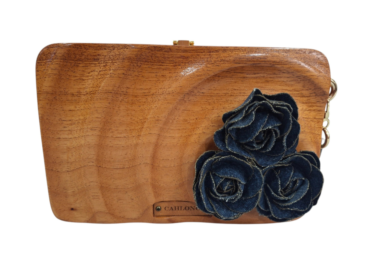 Ripple - Denim Floral Accents